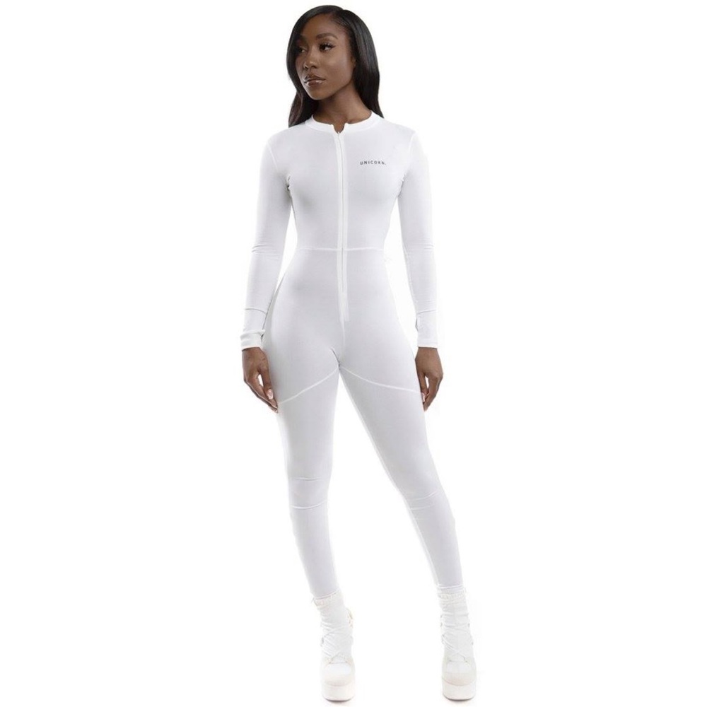 Brand new still with tags white jumpsuit